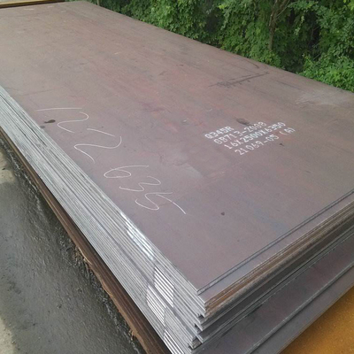 Πρότυπα πιάτων JIS G3002 GB/T251B χάλυβα σκαφών ASTM A36 2MM