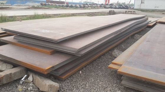 Πιάτο A36 Ss400 St37 S235jr S355jr χάλυβα κρατών μελών οικοδομικού υλικού
