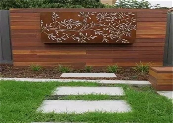 Καιρός πιάτων χάλυβα Corten A588 ανθεκτικός για τον τοίχο χάλυβα κήπων
