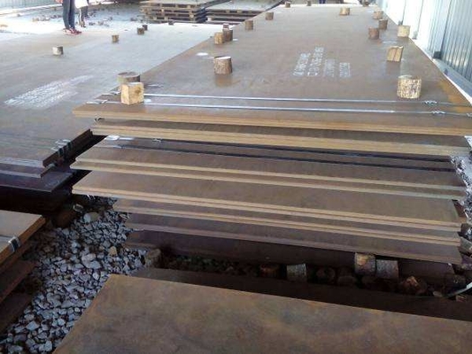 Καιρικού ανθεκτικό Corten χάλυβα φύλλων στρώμα οξειδίων σκουριάς σφιχτό