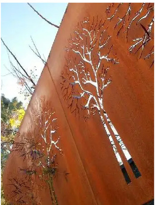 Πιάτο χάλυβα Corten επεξεργασίας σκουριάς καυτό - κυλημένος καιρός Resisitance