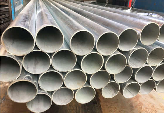 Dx51d σωλήνας Astm A53 χάλυβα ΓΠ 5 ίντσας ορθογώνιος προ γαλβανισμένος σωλήνας χάλυβα 12 FT