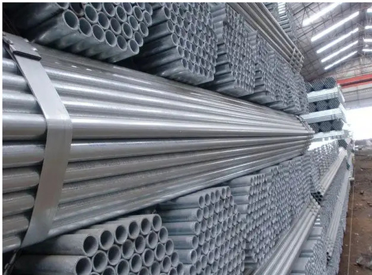 Dx51d σωλήνας Astm A53 χάλυβα ΓΠ 5 ίντσας ορθογώνιος προ γαλβανισμένος σωλήνας χάλυβα 12 FT