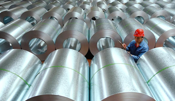 Υλική σπείρα χάλυβα ΓΠ Astm προβερνικωμένη A755m για το φύλλο υλικού κατασκευής σκεπής